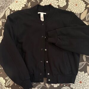 Victoria's Secret Black snap buttonUp Jacket